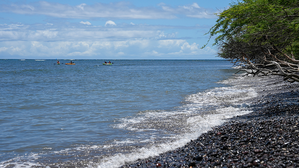 View from the Beach at Camp Olowalu