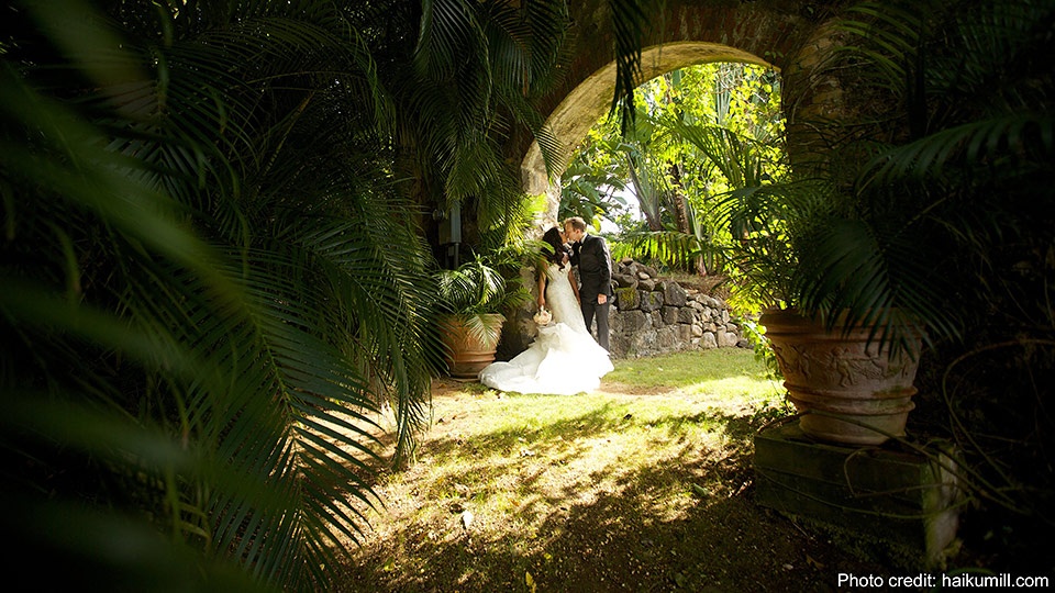 Haiku Mill Top Hawaii Wedding Location