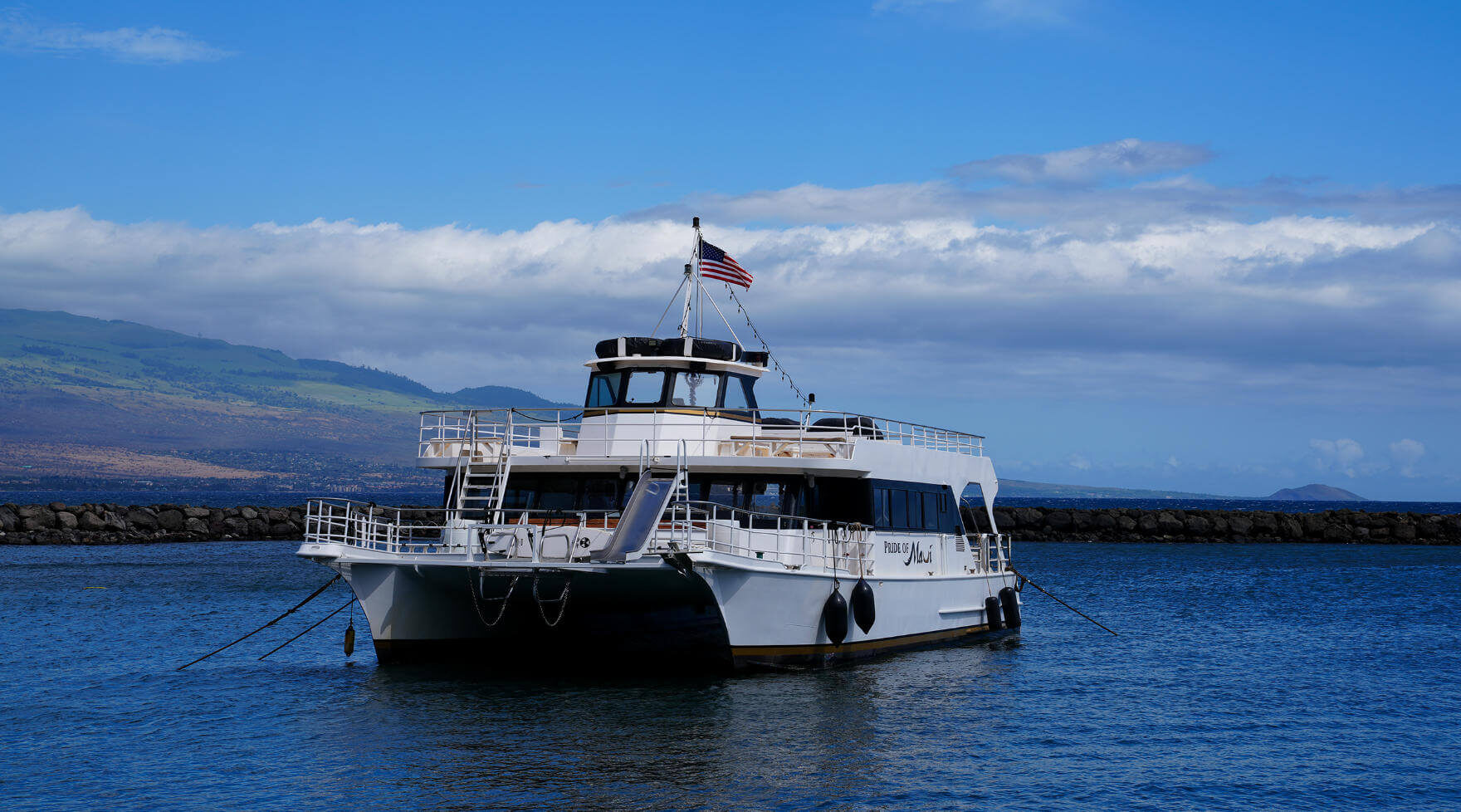 Pride of Maui Moored near Maui