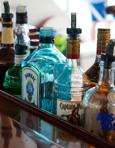 Fully Stocked Bar on a Pride of Maui Special Events Cruise